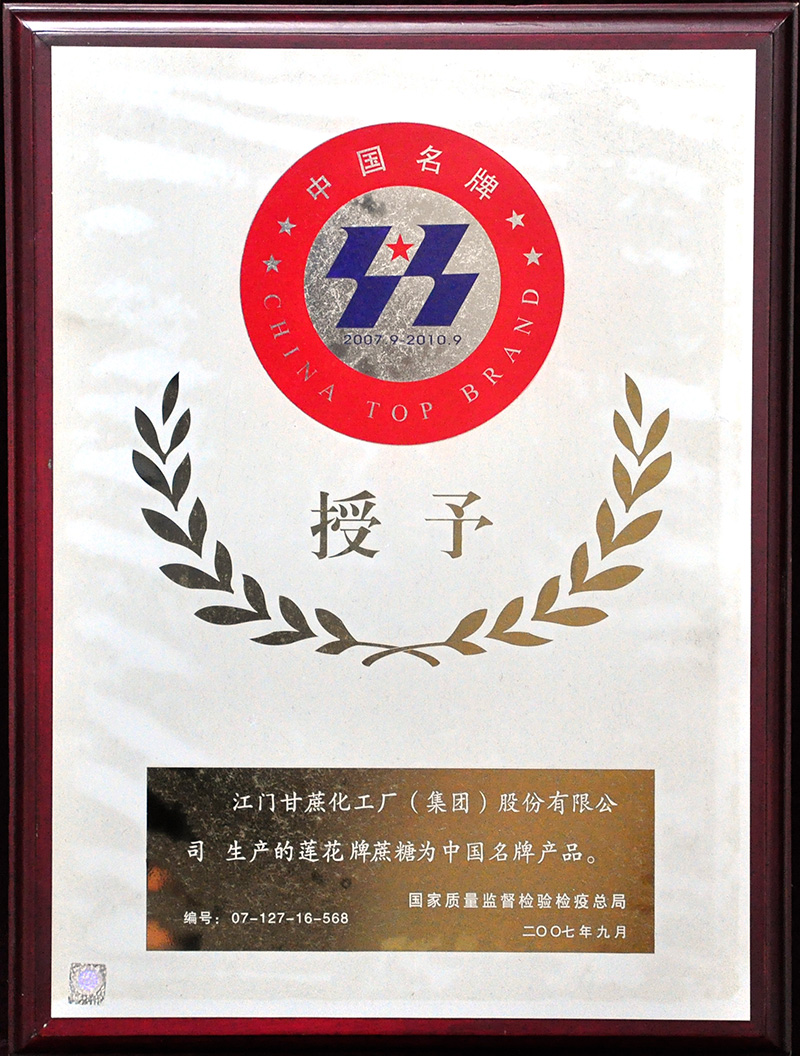 中國名牌產品